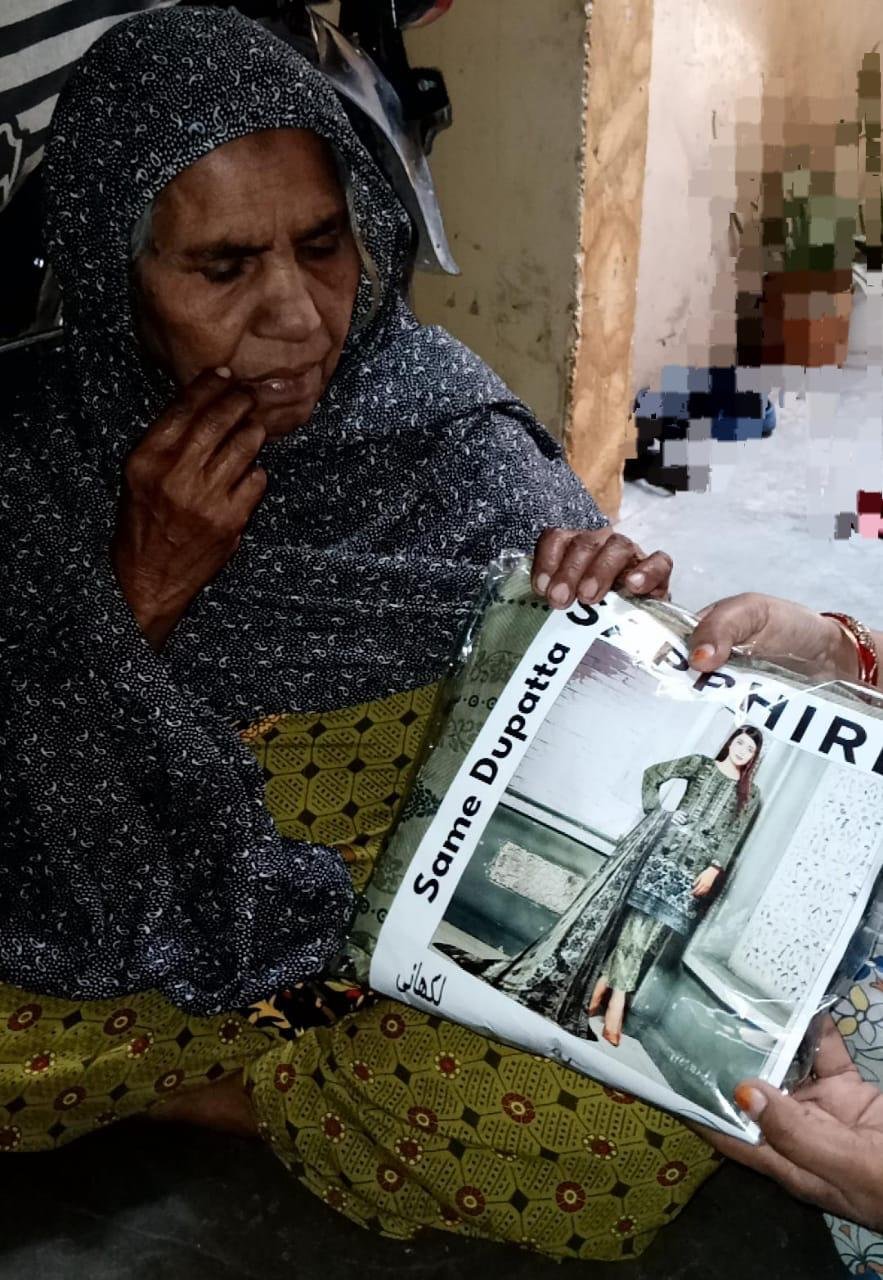 Money And Cloth distribution image