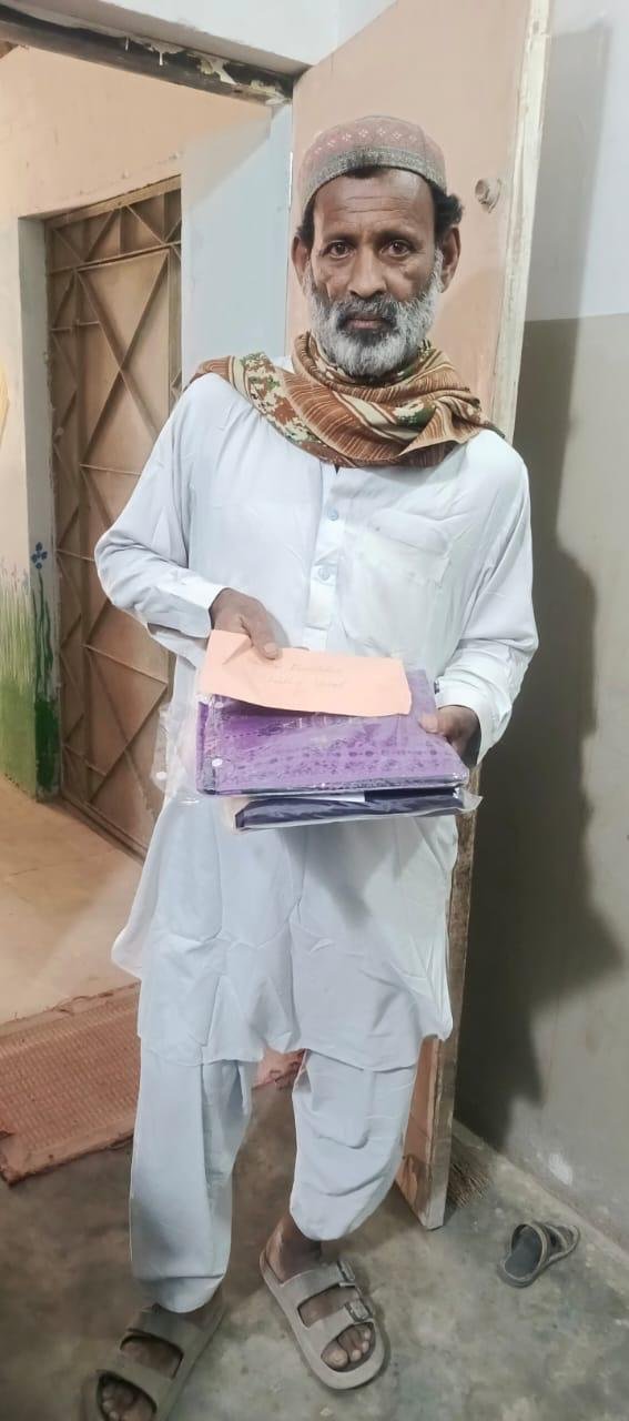 Money And Cloth distribution image